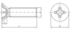 desenho parafuso maquina